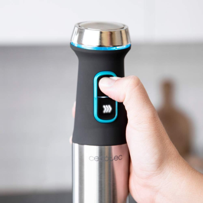 Cecotec | Hand Blender | Power TitanBlack 1200 XL | Hand Blender | 1200 W | Stainless steel