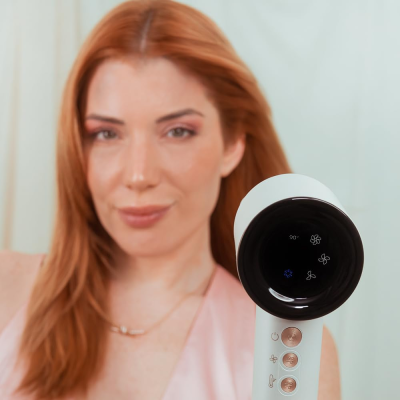 Cecotec Hair Dryer | IoniCare RockStar Nano IonTech Champagne | 1600 W | Number of temperature settings 3 | Ionic function | Champagne