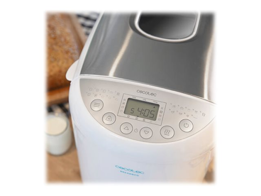 Cecotec Bread Maker | Bread&Co 1000 Delicious | Number of programs 19 | Display LCD