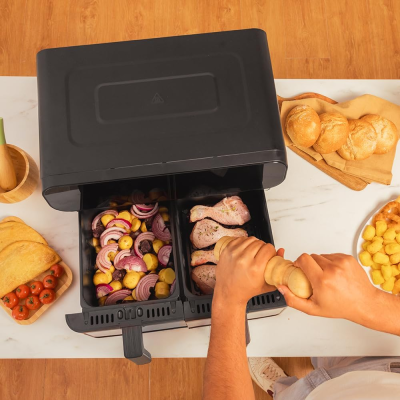 Cecotec Air Fryer | Cecofry Advance 9000 Inox | Power 2800 W | Capacity 9 L