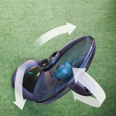 Cecotec EnergySilence 590 Freshessence | Stand Fan | Diameter 40 cm | Number of speeds 3 | Oscillation | 90 W