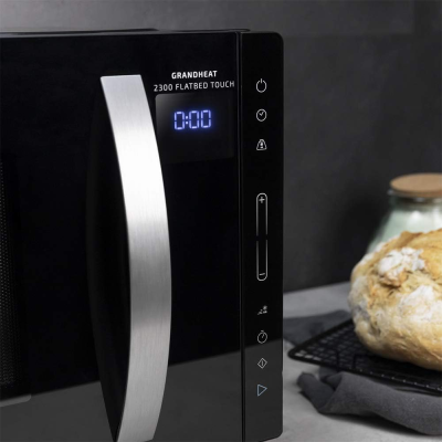 Cecotec Microwave Oven | GrandHeat 2300 Flatbed Touch Black | Free standing | 23 L | 800 W | Black