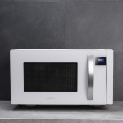 Cecotec Microwave Oven | GrandHeat 2300 Flatbed Touch White | Free standing | 23 L | 800 W | White