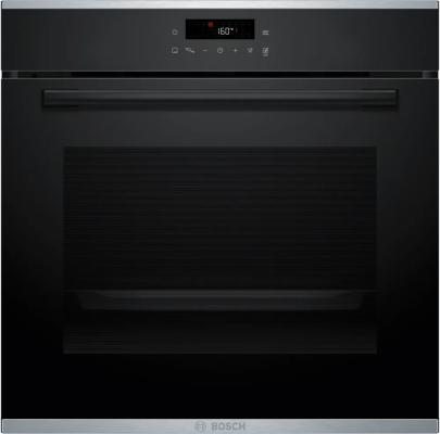 Bosch Oven | HBA272BB3 | 71 L | Electric | Pyrolysis / Hydrolytic | Touch control | Height 59.5 cm | Width 59.4 cm | Black