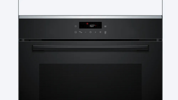 Bosch Oven | HBA272BB3 | 71 L | Electric | Pyrolysis / Hydrolytic | Touch control | Height 59.5 cm | Width 59.4 cm | Black
