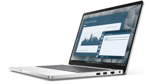 Dell Pro 14 PC14255 | Platinum Silver | 14 " | IPS | FHD+ | 1920 x 1200 pixels | Anti-glare | AMD Ryzen AI 7 | 350 | 16 GB | DDR5 | Solid-state drive capacity 512 GB | AMD Radeon 860M Graphics | Windows 11 Pro | 802.11ax | Ke