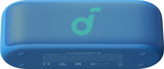 Anker Soundcore Speaker | Select 2S | 20 W | Waterproof | Bluetooth | Blue | Portable | Wireless connection