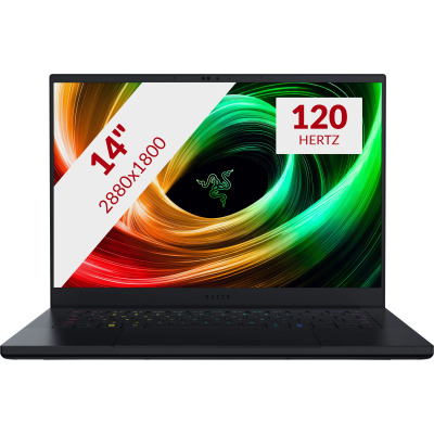 Razer Blade 14 | Black | 14 " | OLED | QHD+ | 2880 x 1800 pixels | 120 Hz | AMD Ryzen AI 9 | 365 | 64 GB | LPDDR5X | Solid-state drive capacity 2000 GB | GeForce RTX 5070 | GDDR7 | 8 GB | Windows 11 Home | 802.11be | Blue