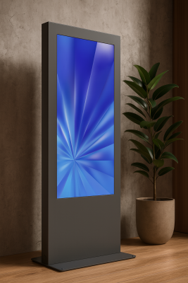 EDBAK Floor stand | IDS09.55 Indoor Public Display Totem | 55 " | Black