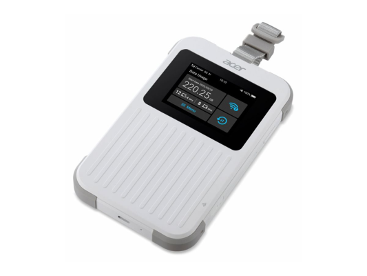 Acer Connect M6E Wi-Fi 5G Mobile Hotspot | FF.G2VTA.001 | 802.11ax | Mesh Support No | MU-MiMO No | 5G