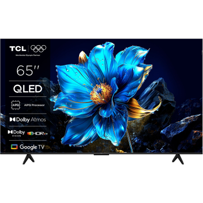 TCL 4K QLED TV | 65T69C | 65 | Smart TV | Google TV | UHD | Black