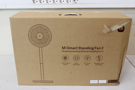 SALE OUT. | Xiaomi | Mi Smart Standing Fan | 2 | Stand Fan | DAMAGED PACKAGING | White | Oscillation | 15 W