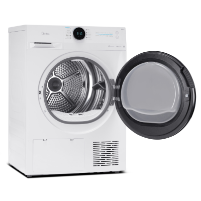Midea | Dryer Machine | MD200H80BW / W-HR | Energy efficiency class C | Front loading | 8 kg | LED | Depth 60 cm | Wi-Fi | White