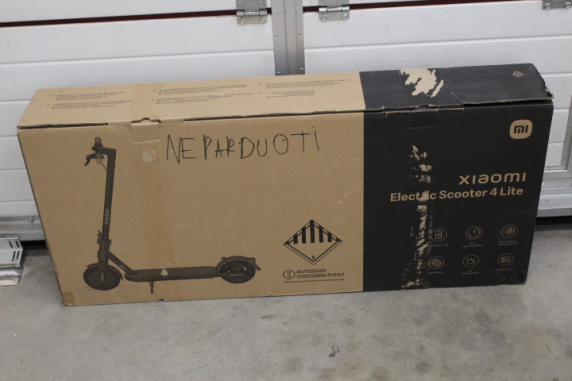 SALE OUT. Xiaomi Electric Scooter 4 Lite EU | Xiaomi Electric Scooter 4 Lite EU | 300 W | 25 km / h | 8.5 " | 3 month(s) | Black | USED AS DEMO, SCRATCHED, DIRTY, DAMAGED PACKAGING