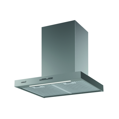 CATA Hood | SYGMA 6010 X | Wall mounted | Energy efficiency class A | Width 70 cm | 802 m³ / h | Electronic | LED | Grey