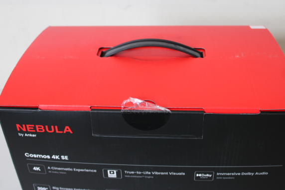 SALE OUT. Anker Nebula Projector Cosmos 4K SE | Anker Nebula Cosmos 4K SE Smart Portable Projector | 4K UHD (3840 x 2160) | 1800 ANSI lumens | Grey | UNPACKED, SCRATCHED TOP