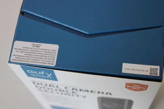 SALE OUT. Anker Eufy Doorbell 2 Pro, Black | Anker Eufy Doorbell 2 Pro | UNPACKED, SCRATCHED TOP