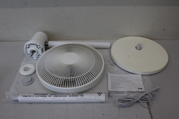 SALE OUT. Xiaomi Mi Smart Standing Fan 2 EU | Xiaomi | Mi Smart Standing Fan | 2 | Stand Fan | USED, DISASSEMBLED STAND PAD, DIRTY | White | Oscillation | 15 W