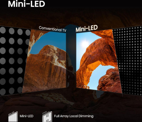 Hisense Mini LED TV | 65U7Q | 65 | Smart TV | VIDAA Smart OS | UHD | Black