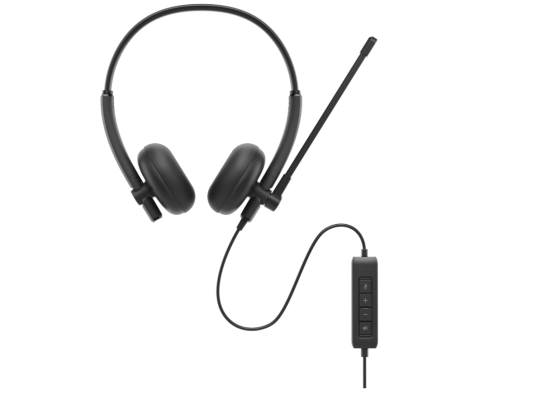 Dell | Headset | WH125 | Built-in microphone | USB Type-A | Black