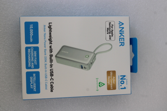 SALE OUT. | Anker 545 Nano Power Bank | A1259G61 | 10000 mAh | Green | UNPACKED, SCRATCHED ON TOP