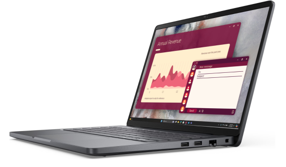 Dell Pro 14 PC14250 | Magnetite | 14 " | FHD+ | Anti-glare | Intel Core 5 | 120U | 16 GB | DDR5 | Solid-state drive capacity 512 GB | Intel Graphics | Windows 11 Pro | 802.11ax | Bluetooth version 5.3 | Keyboard language Englis