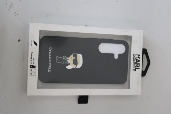 SALE OUT. Karl Lagerfeld KLHCS24SSMHKNPK S24 S921black Silicone Ikonik Metal Pin DIRTY PACKAGING | Karl Lagerfeld DIRTY PACKAGING