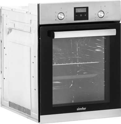 Simfer Oven | 4207BERIM.1 | 47 L | Multifunctional | Manual | Pop-up knobs | Height 54.1 cm | Width 45 cm | Stainless Steel