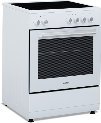 Simfer 6043SEDBB Oven | Simfer Oven | 6043SEDBB | 62 L | Electric | Manual | Mechanical control | White