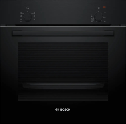 Bosch Oven | HBF010BA1 | 66 L | Electric | Manual | Knobs | Height 59.5 cm | Width 59.4 cm | Black