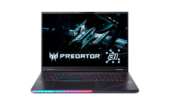 Acer | Predator Helios 18 AI PH18-73-97UF | Abyssal Black | 18 " | Mini LED | WQUXGA | 3840 x 2400 pixels | 120 Hz | Intel Core U9 | 275HX | 64 GB | DDR5 | Solid-state drive capacity 1000 GB | NVIDIA GeForce RTX 5090 | GDDR7 |