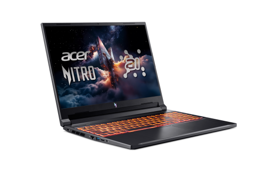 Acer | Nitro V 16 AI ANV16-42-R1PE | Shale Black | 16 " | IPS | WUXGA | 1920 x 1200 pixels | AMD Ryzen 5 | 240 | 16 GB | DDR5 | Solid-state drive capacity 512 GB | NVIDIA GeForce RTX 5050 | GDDR7 | 8 GB | Windows 11 Home | 