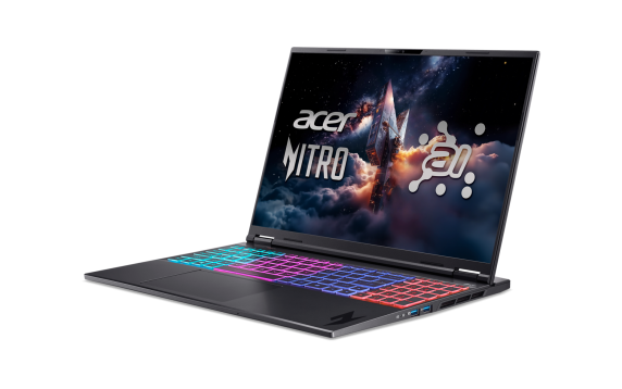 Acer | Nitro V 16S AI AN16S-61-R6Q1 | Obsidian Black | 16 " | IPS | WUXGA | AMD Ryzen AI 7 | 350 | 16 GB | DDR5 | Solid-state drive capacity 1000 GB | NVIDIA GeForce RTX 5060 | Windows 11 Home | 802.11ax | Bluetooth version 5.3