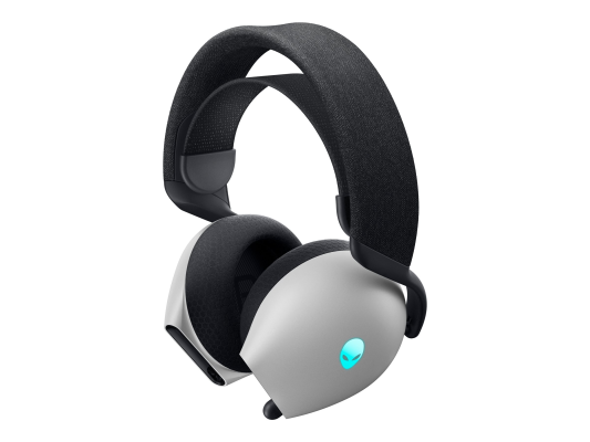 Dell Gaming Headset | Alienware Tri Mode AW725H | Bluetooth | Over-Ear | Microphone | Noise canceling | Wireless | Lunar Light
