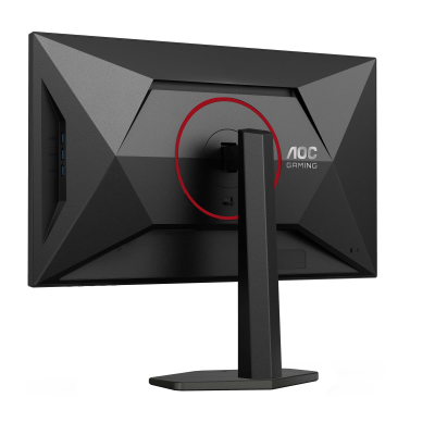 AOC | U27G4R | 27 " | Fast IPS | UHD | 16:9 | 120 Hz | 1 ms | 3840 x 2160 pixels | 400 cd / m² | HDMI ports quantity 2 | Black