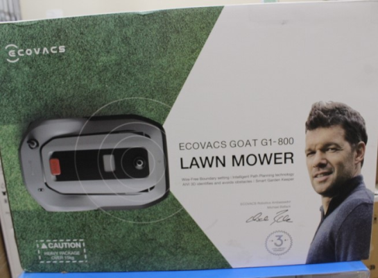 SALE OUT. | Ecovacs | Lawn Mower | GOAT G1-800 | Mowing Area 800 m² | WiFi APP Yes | Maximum Incline 45 % | Waterproof IPX4 | 59 dB | 4000 mAh | DAMAGED PACKAGING, UNPACKED