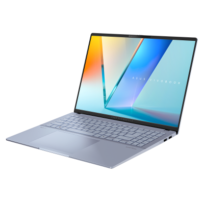 Asus Vivobook S 16 S5606CA-RI069W | Mist Blue | 16 " | OLED | 3K | 2880 x 1800 pixels | Intel Core Ultra 7 | 255H | 16 GB | LPDDR5X | Solid-state drive capacity 1000 GB | Intel Arc Graphics | Windows 11 Home | 802.11be | Blueto