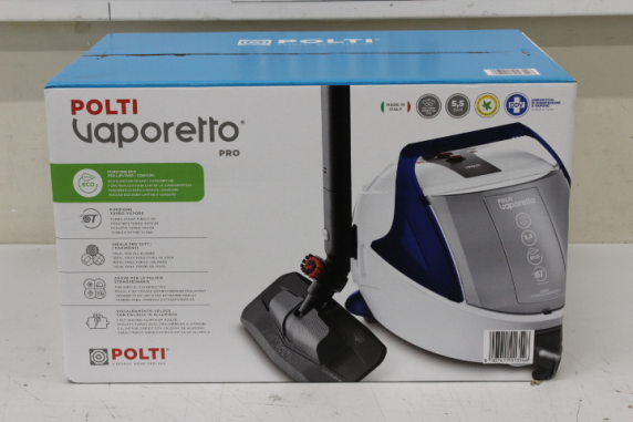 SALE OUT. Polti PTEU0313 Vaporetto Pro 100 Eco Power Steam cleaner, Power 1900 W, White / Blue | Polti | Steam cleaner | PTEU0313 Vaporetto Pro 100 Eco Power | Power 1900 W | Steam pressure 5.5 bar | Water tank capacity 2 L | White / Blue |