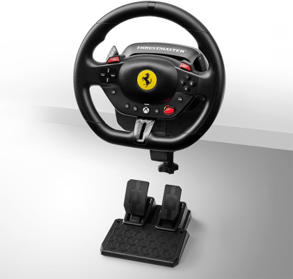 Thrustmaster T98-X Ferrari Racing Wheel, 296 GTS, WW | Black