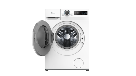 Midea Washing Machine | MF110W80BA10 / W-HR | Energy efficiency class A | Front loading | Washing capacity 8 kg | 1400 RPM | Depth 48 cm | Width 60 cm | Display | LED | Steam function | White