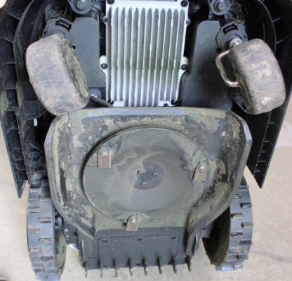 SALE OUT. Ecovacs GOAT O500 Panorama Lawn Mower, Robot, Up to 500 m², Al camera navigation, SmartEdge, White | Ecovacs | Lawn Mower GOAT O500 Panorama | NO ORIGINAL PACKAGING, USED, DIRTY, SCRATCHED, BENT LID LEG