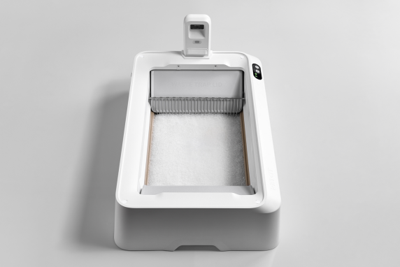 PETKIT Purobot Crystal Duo with Camera Self-Cleaning Cat Litter Box | White