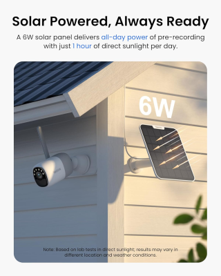 Reolink Wireless Pan & Tilt Long Lasting Solar / Battery Camera with Spotlights | Altas Series B630 with Solar Panel | Bullet | 4 MP | 4mm / F1.0 | Micro SD, Max. 512 GB