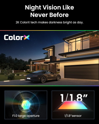 Reolink Wireless Pan & Tilt Long Lasting Solar / Battery Camera with Spotlights | Altas Series B630 with Solar Panel | Bullet | 4 MP | 4mm / F1.0 | Micro SD, Max. 512 GB