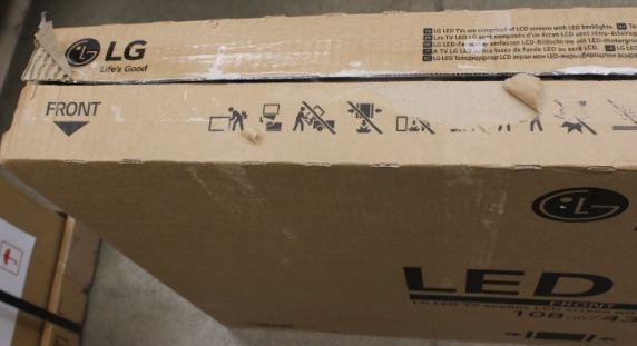 SALE OUT. LG 43UN640S0LD 43“ 3840x2160 / 300cd / m2 / HDMI RF | LG USED, MISSING PLASTIC HOLDERS AND ORIGINAL REMOTE CONTROL