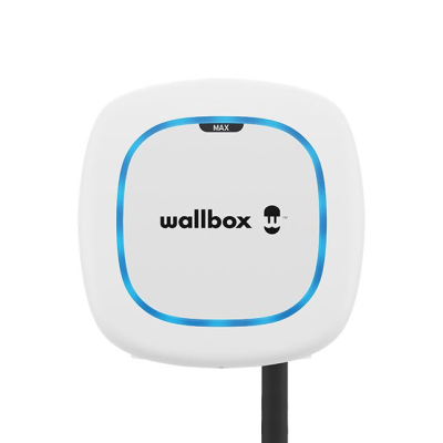 Wallbox Electric Vehicle charge | Pulsar Max | 22 kW | Wi-Fi, Bluetooth | 5 m | White