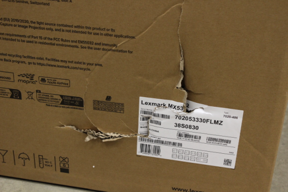 SALE OUT. Lexmark MX532adwe | Mono | Laser | Multifunction | Wi-Fi | DAMAGED PACKAGING