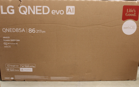 SALE OUT. LG TV | 86QNED85A3C | 86 | Smart TV | webOS 25 | 4K UHD | DAMAGED PACKAGING