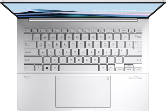 Asus | Zenbook 14 UX3405CA-QL219W | Foggy Silver | 14 " | OLED | Touchscreen | WUXGA | 1920 x 1200 pixels | Glossy | Intel Core Ultra 5 | 225H | 16 GB | LPDDR5X | Solid-state drive capacity 512 GB | Intel Arc Graphics | Windo