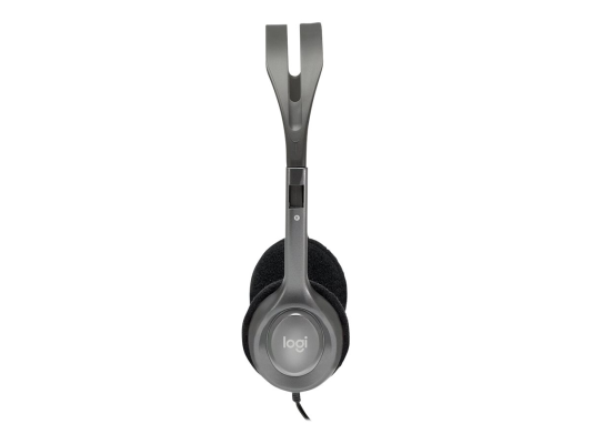Logitech | LGT-H110 | Stereo headset | Black, Silver